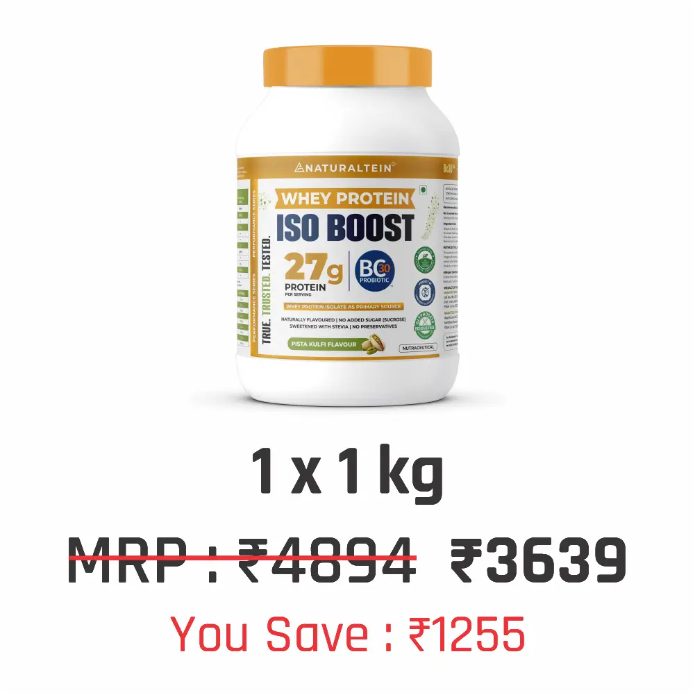 100% Natural Whey Protein ISO BOOST - Image 51