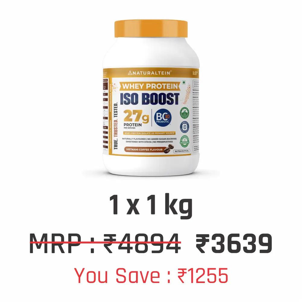 100% Natural Whey Protein ISO BOOST - Image 53