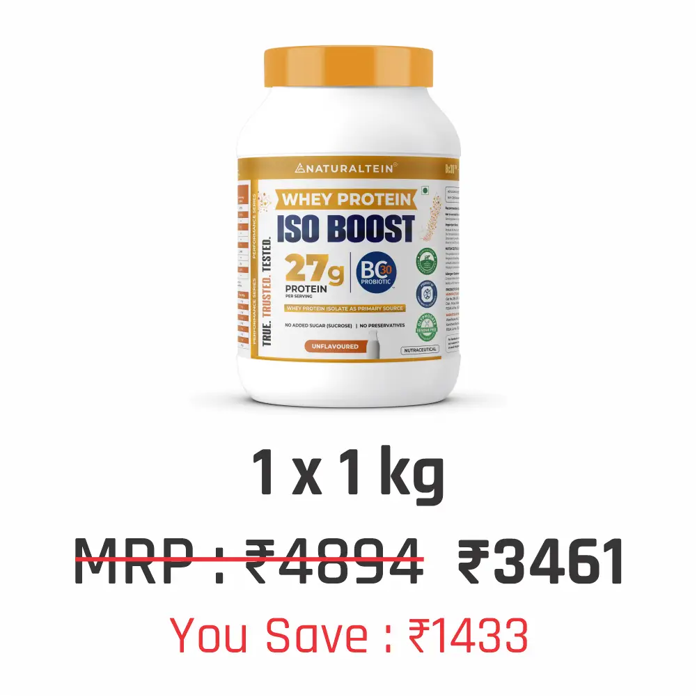 100% Natural Whey Protein ISO BOOST - Image 55