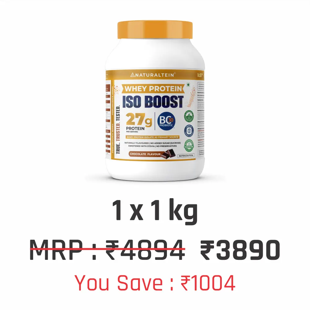 100% Natural Whey Protein ISO BOOST - Image 57