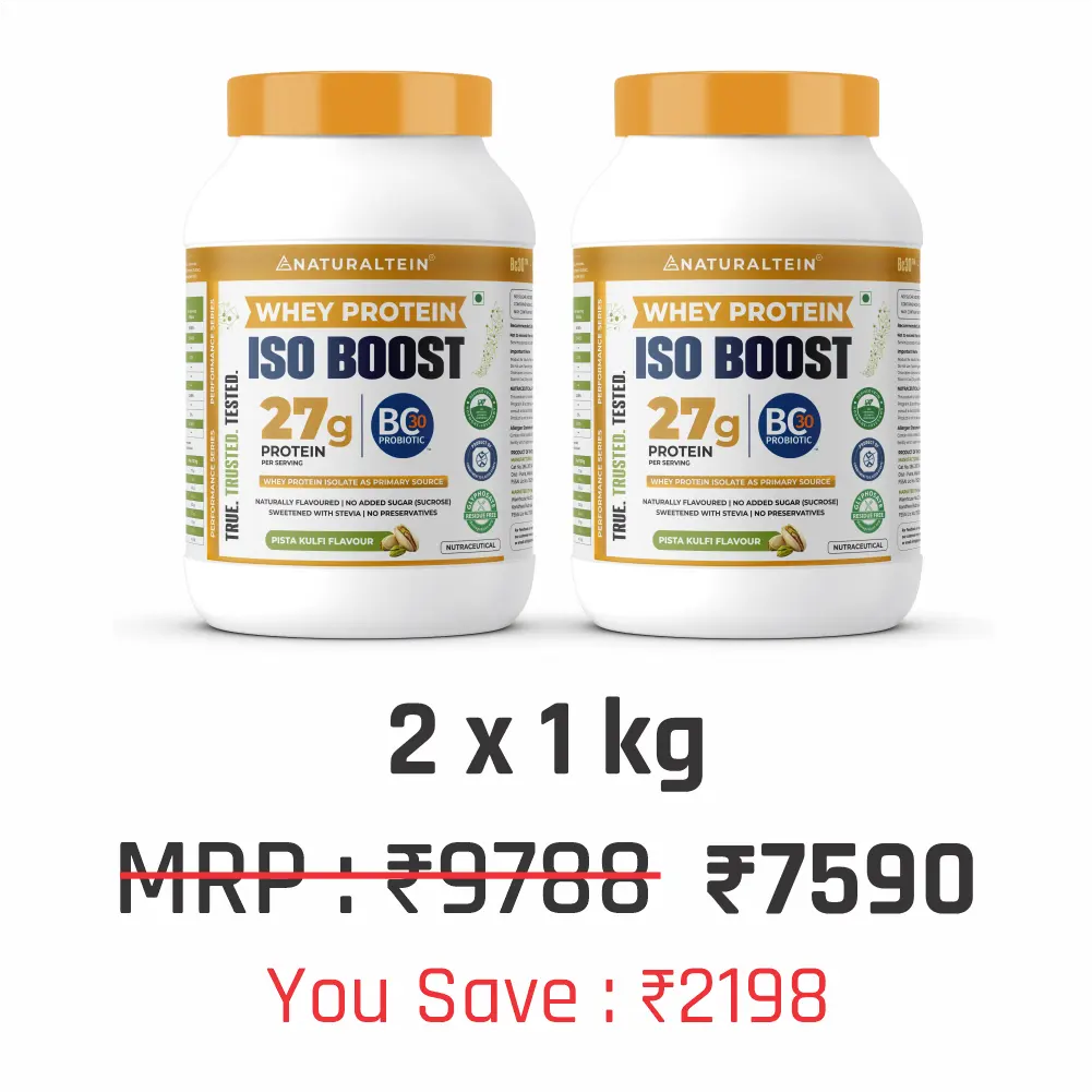 100% Natural Whey Protein ISO BOOST - Image 60