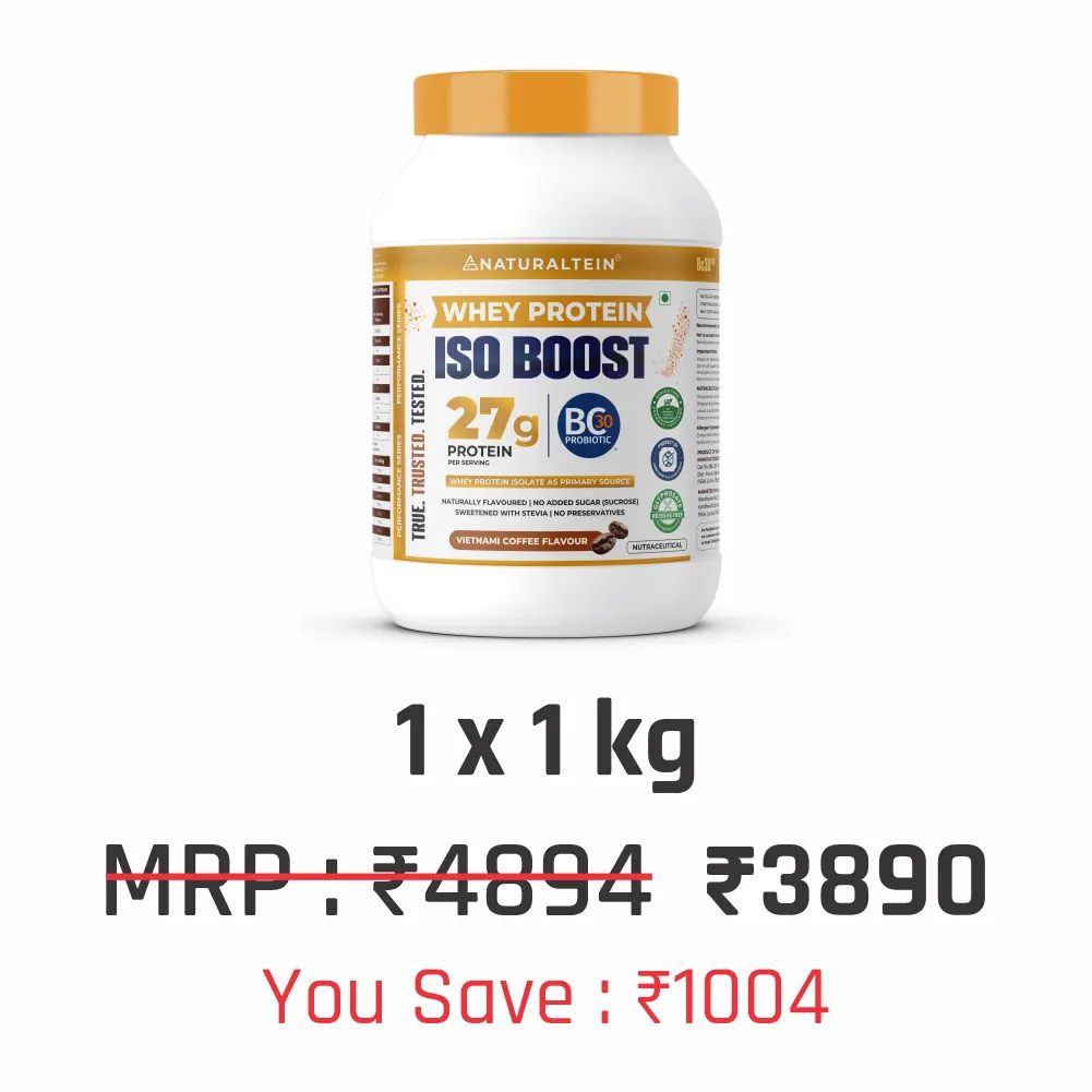 100% Natural Whey Protein ISO BOOST - Image 61