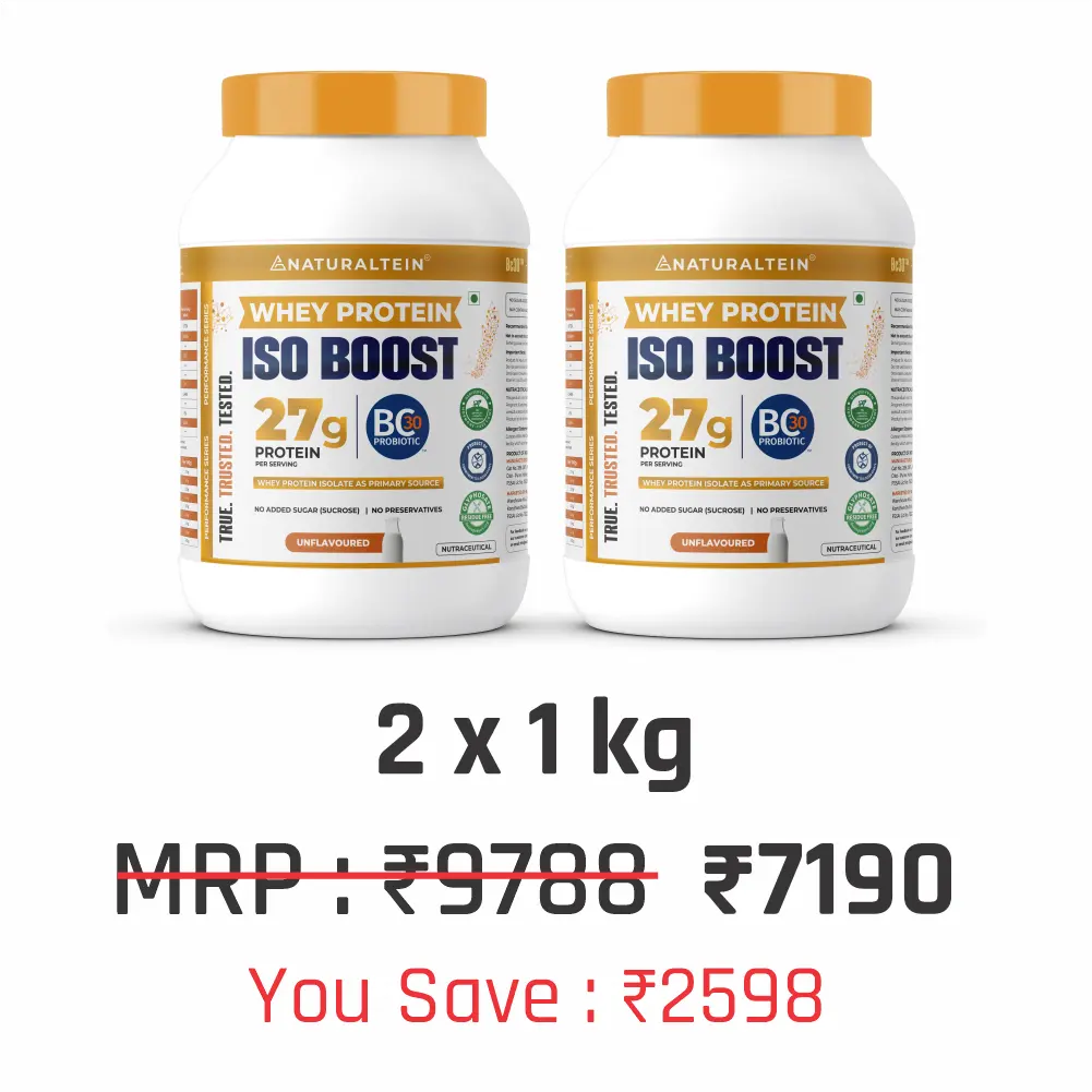 100% Natural Whey Protein ISO BOOST - Image 64
