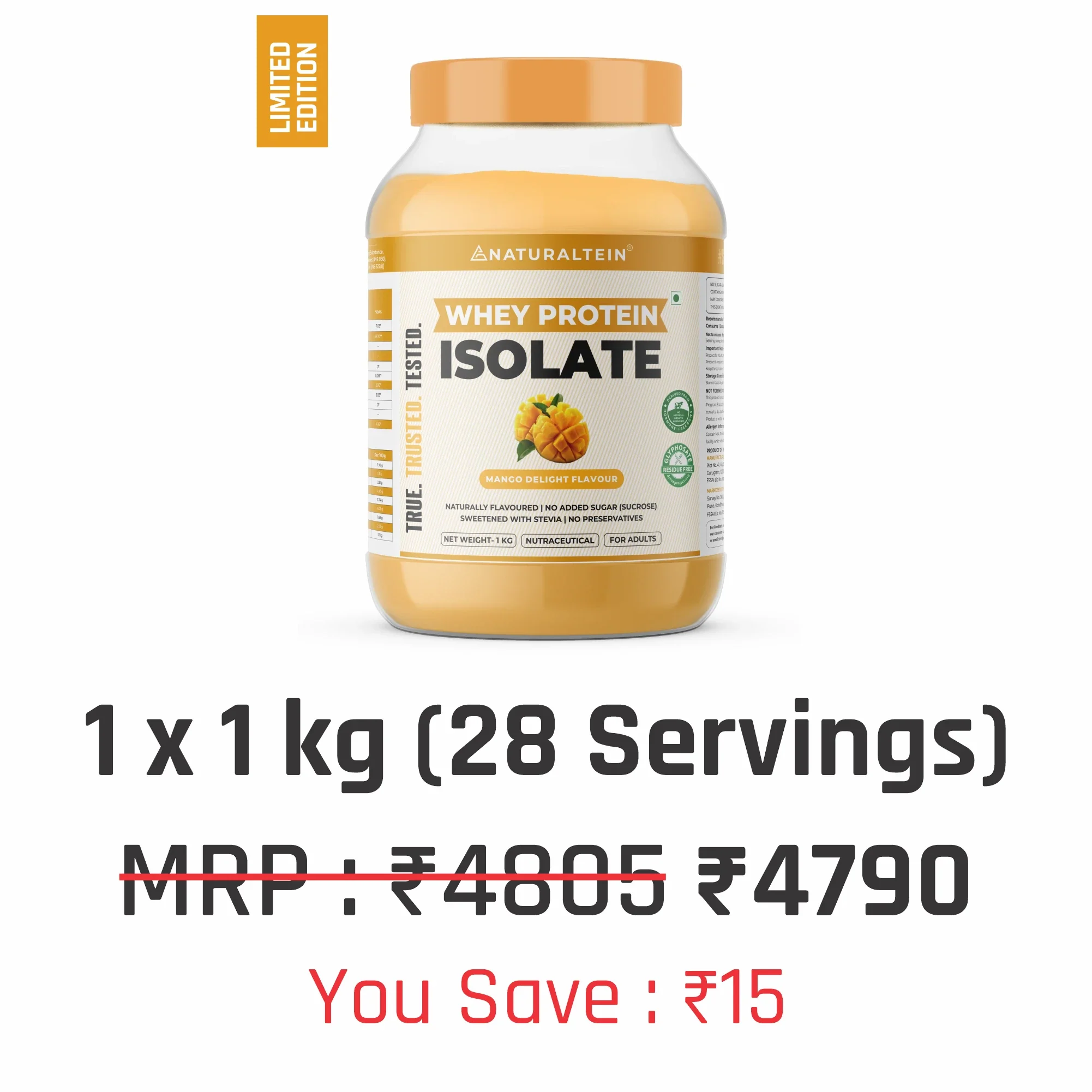 100% Natural Whey Protein Isolate - Image 153