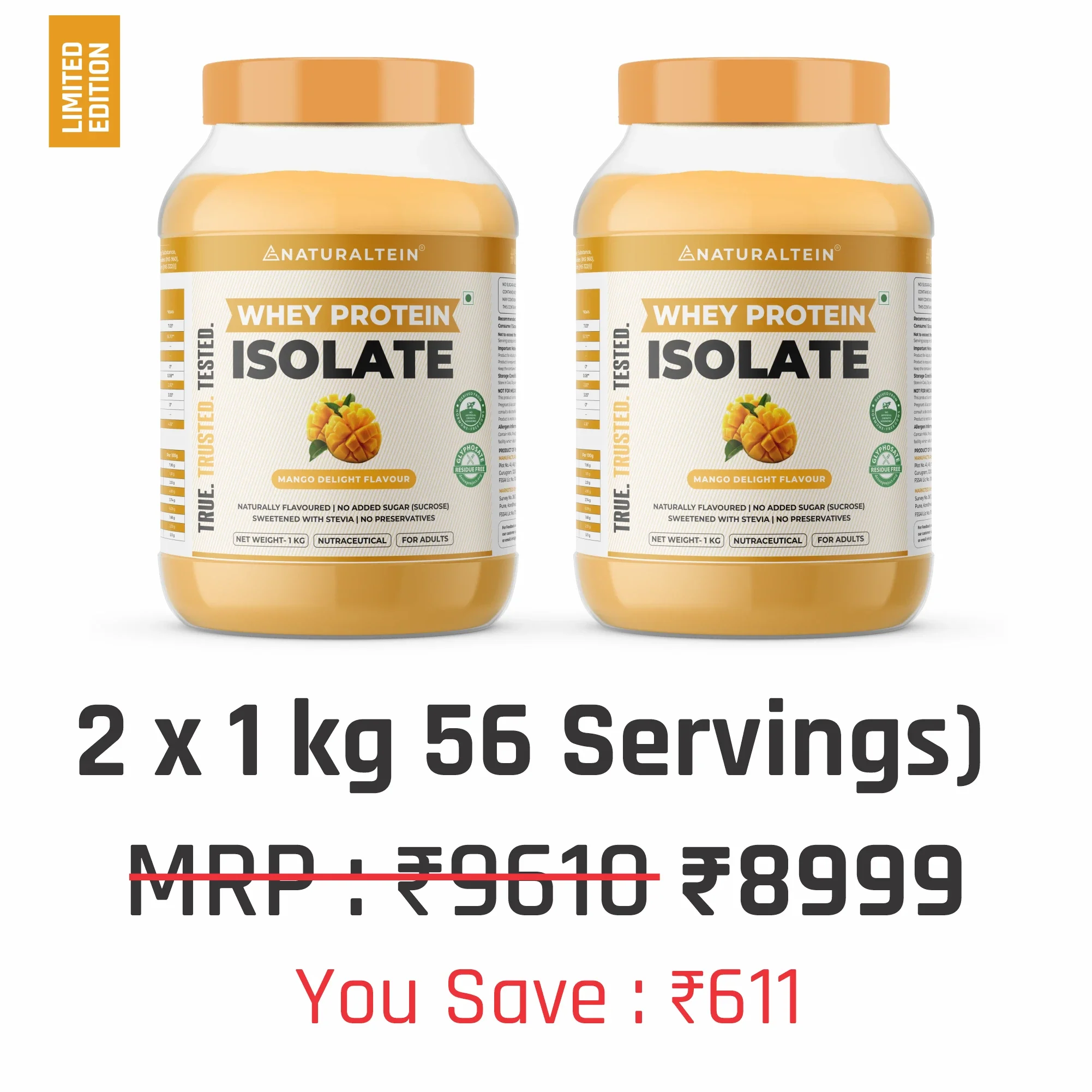 100% Natural Whey Protein Isolate - Image 154
