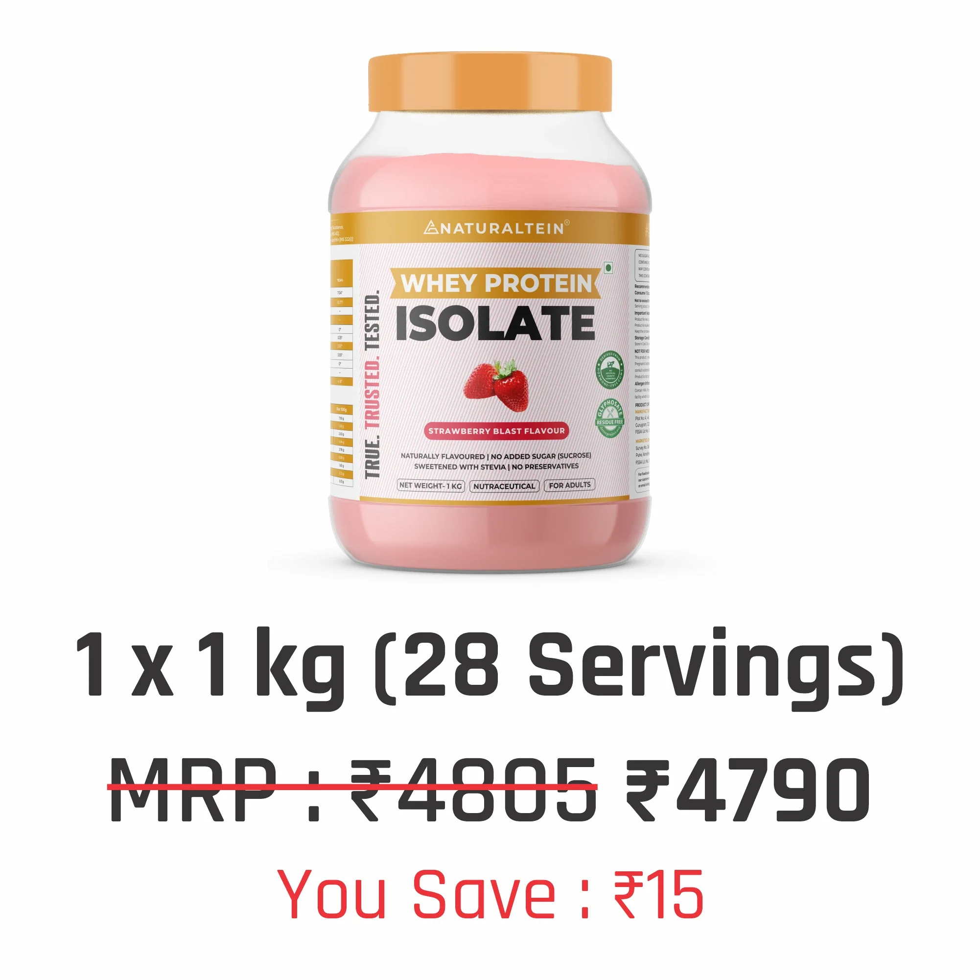 100% Natural Whey Protein Isolate - Image 155