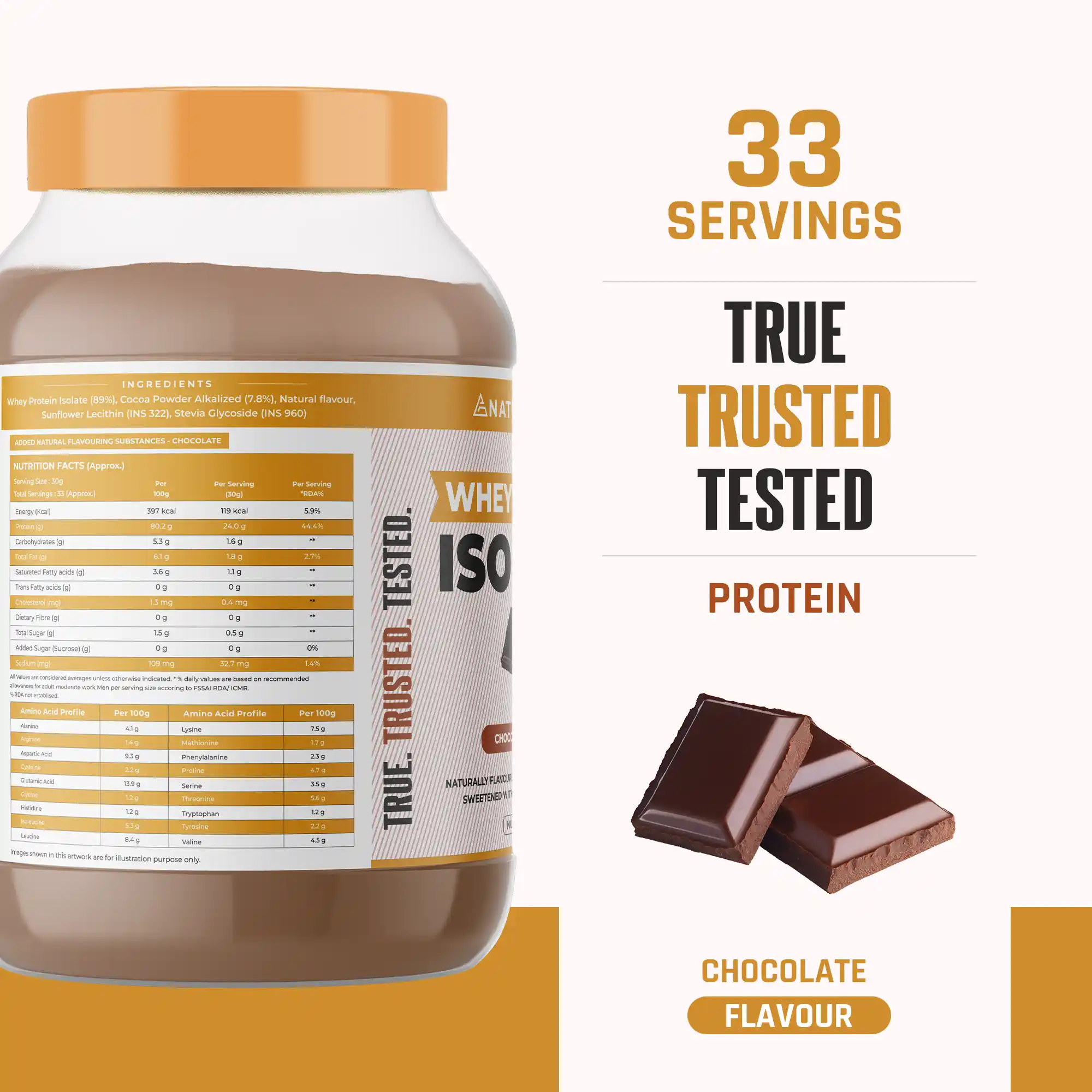 100% Natural Whey Protein Isolate - Image 3
