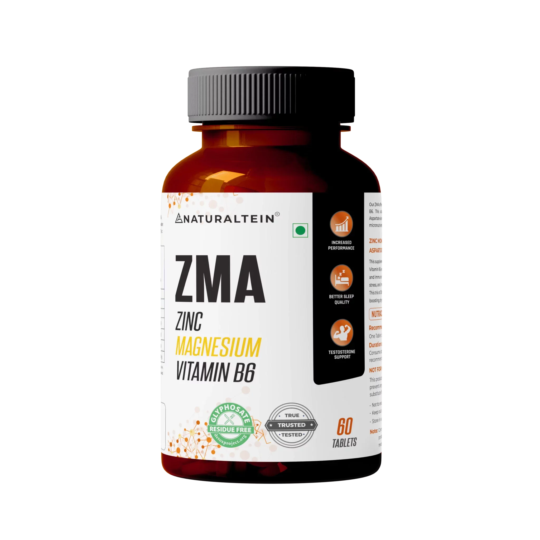 ZMA (Zinc Magnesium Vitamin B6) - Image 3
